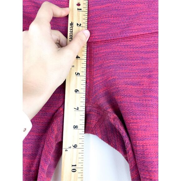 Lululemon Wunder Under Red Luon‎ Crop Pants Size 2 - Picture 6 of 10